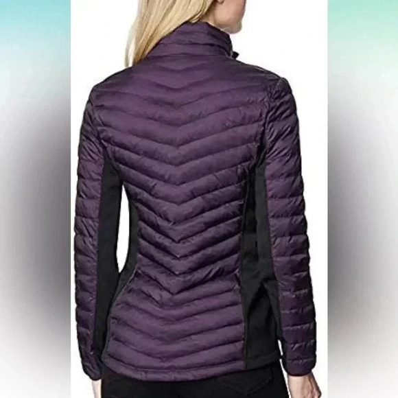 32 Degrees Mixed Media Zip Up Jacket Small - Picture 7 of 7